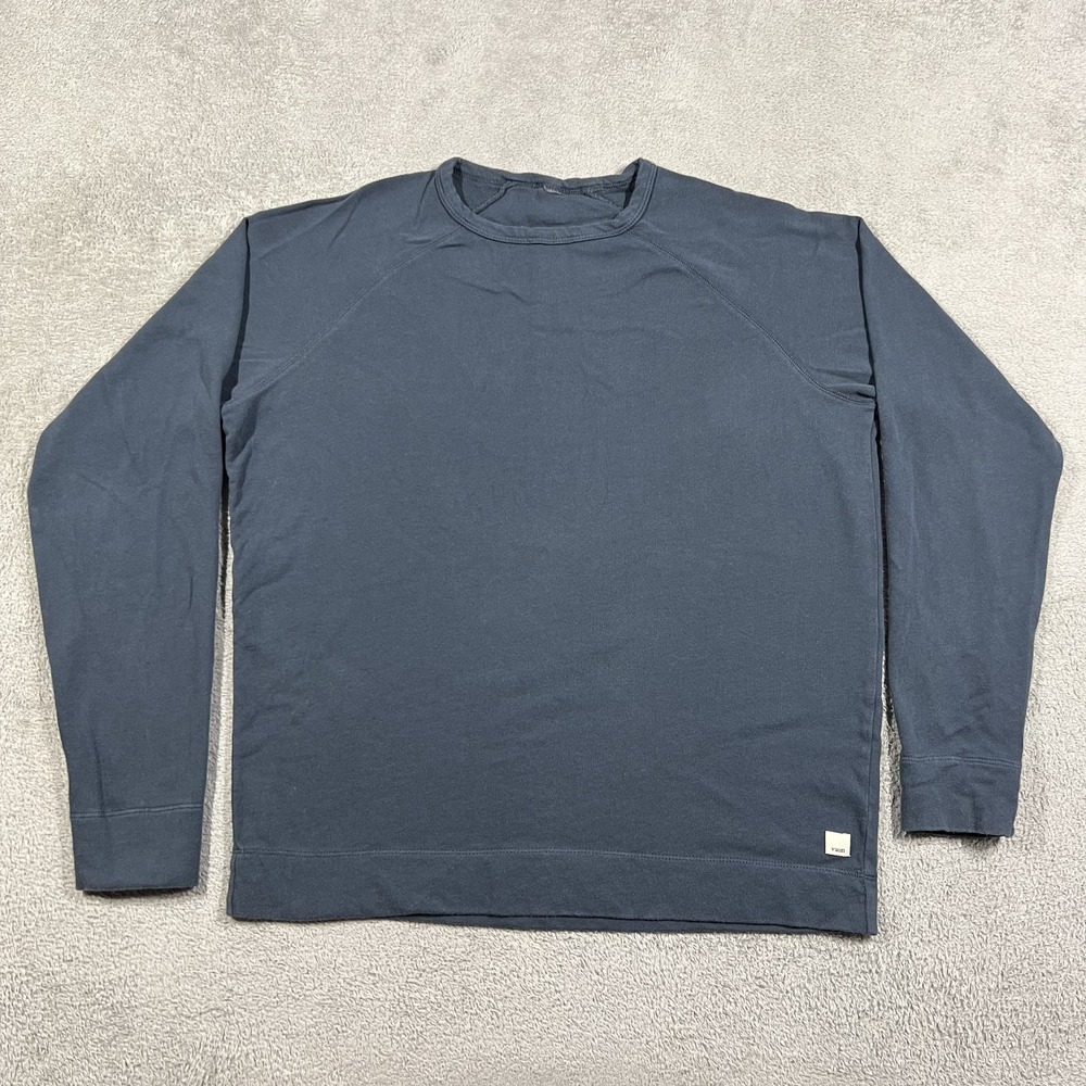 Vuori Vital Crewneck Sweatshirt Mens Large Gray Athleisure V245
